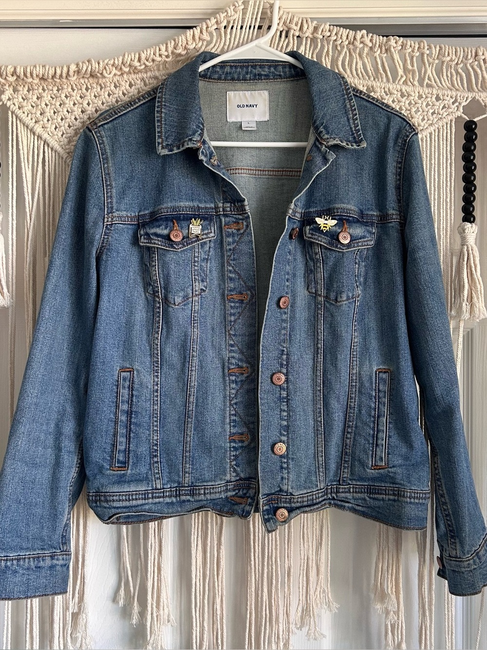 Women’s denim jacket Size L